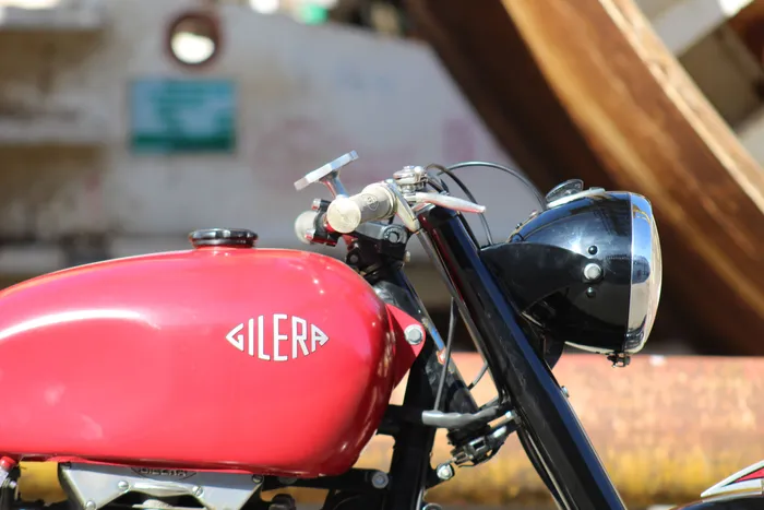 GILERA 500 4CILINDRI 1954 モデル MODEL] GILERA 500 4CILINDRI 1954 diecast metal figure Japan